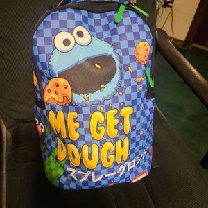 Sprayground Me Get Dough  cookie monster Backpack